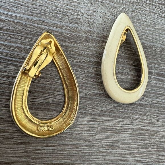 Vintage drop earrings A1155 - Picture 2 of 3